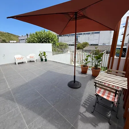Lägenhet Casa Verde, T1 Com Terraco, Na Da Vitoria Praia da Vitória